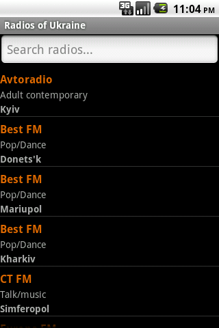 Radios of Ukraine