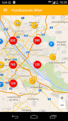 Screenshot 2 Hundezonen Wien