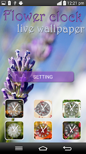 How to get Flower Clock live wallpaper patch 1.0 apk for android
