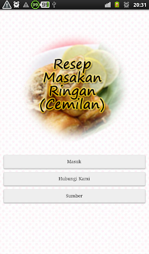 Resep Makanan Ringan Cemilan