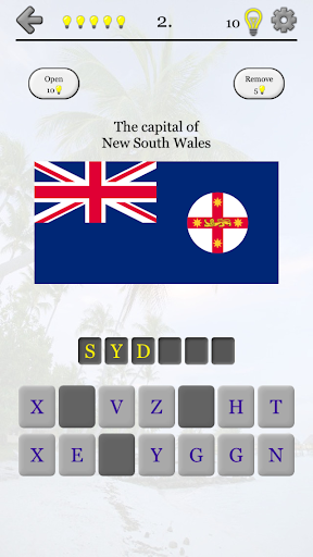 【免費益智App】Australian States and Oceania-APP點子