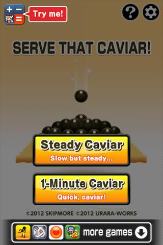 【免費街機App】Serve that Caviar!-APP點子