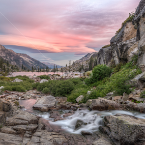 Canyon Creek Lakes by Walter Hsiao - Landscapes Mountains & Hills