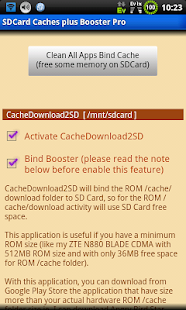 SDCARD CACHES PLUS BOOSTER PRO - screenshot thumbnail