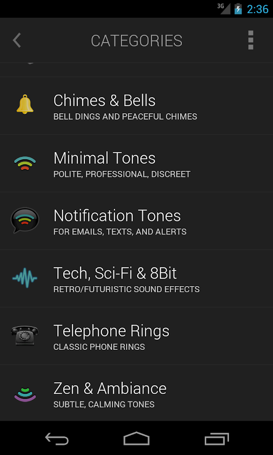 Ringtones Complete - screenshot