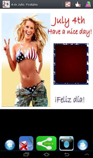 【免費娛樂App】Dia de la Independencia postal-APP點子