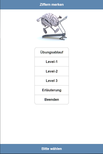 Gehirntraining Ziffern merken