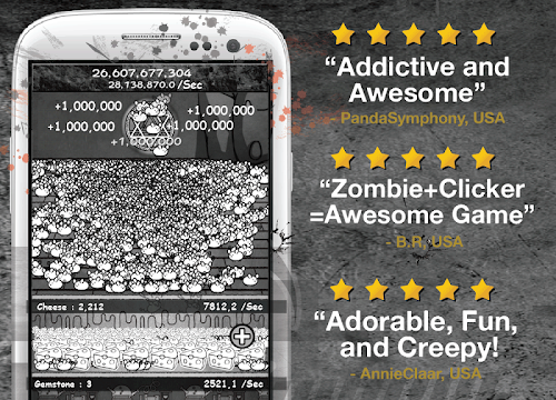 Android application Mouse Attack! : Make Mice Rain screenshort