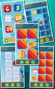 Kids Ocean Memory: Fish Game