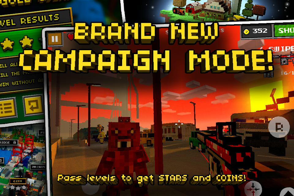 Pixel Gun 3D PRO Minecraft Ed. - screenshot