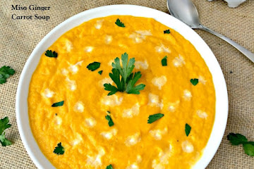 Miso Ginger Carrot Soup