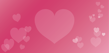 XPERIA™ Pink Hearts Theme APK