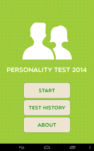 Personality Test 2014