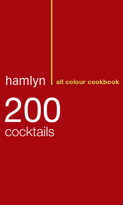 Android application 200 Cocktails from Hamlyn screenshort
