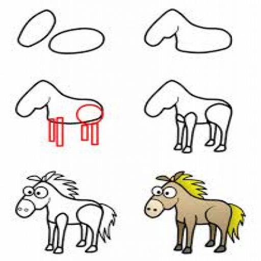 How To Draw Cute Horses 通訊 App LOGO-APP開箱王