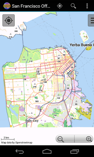 San Francisco Offline City Map