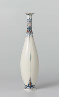 Vaas met decor van gestileerde palmetten