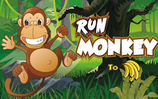 Run Monkey To Bananas