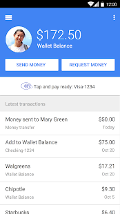 Google Wallet - screenshot thumbnail