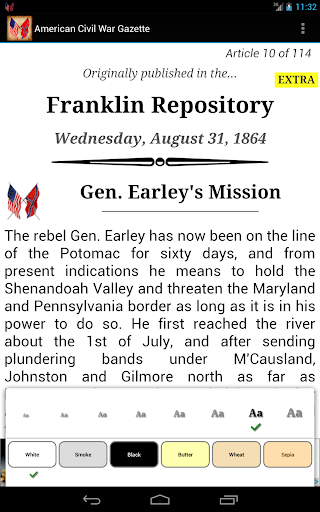 【免費教育App】1864 Aug Am Civil War Gazette-APP點子