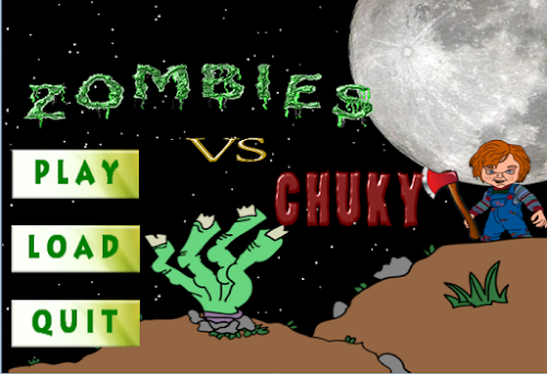 Android application ZOMBIES VS CHUKY screenshort
