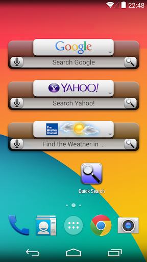 Quick Search Widget free