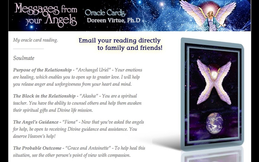 Messages from Your Angels Screen 3