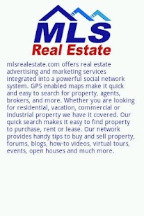 MLSREALESTATE.COM real estate Screenshots 0