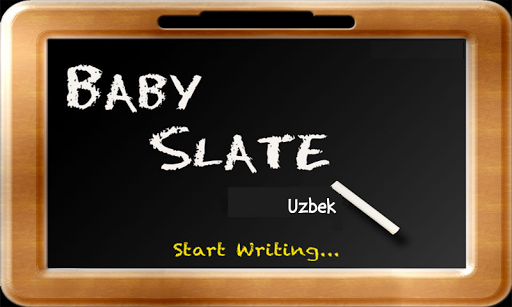 Baby Slate - Uzbek
