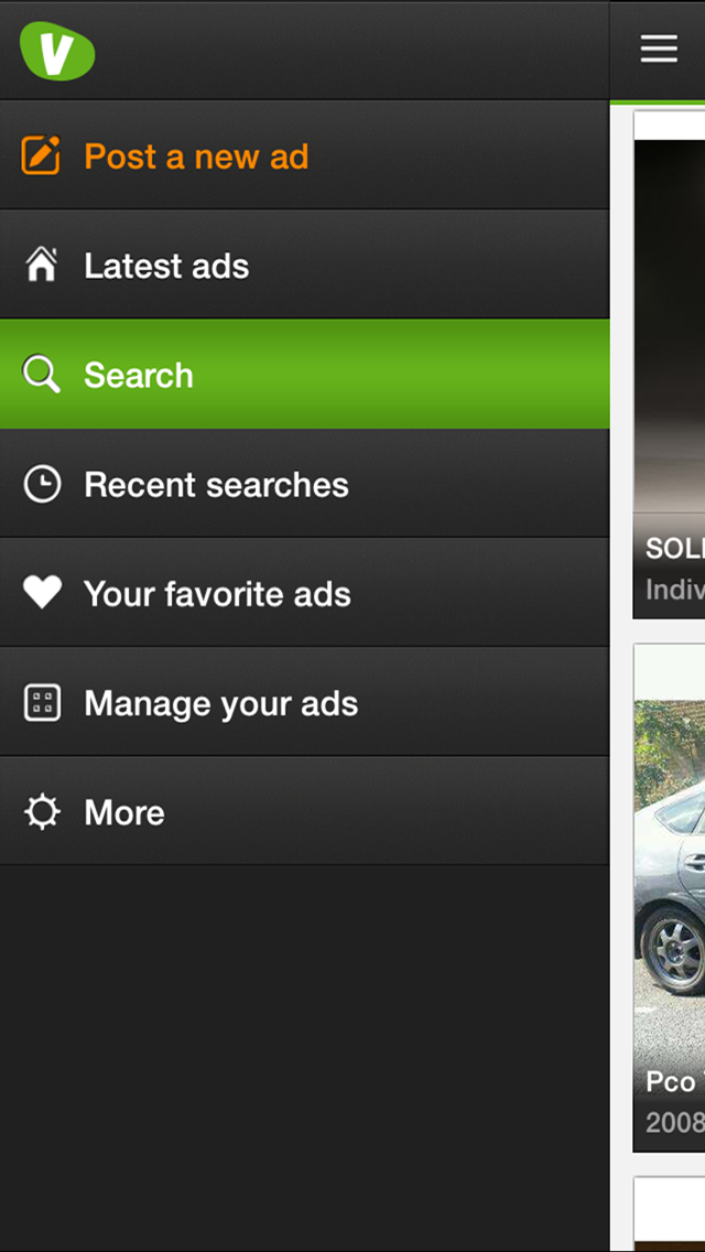 Vivastreet Screen 1