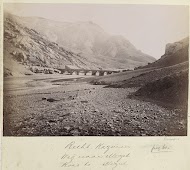 Brug over een rivier bij Qazvin op weg naar Mezeh