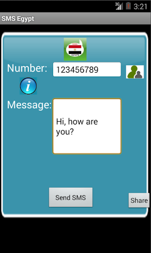 Free SMS Egypt