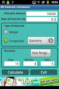 Lastest ZB Interest Calculator APK