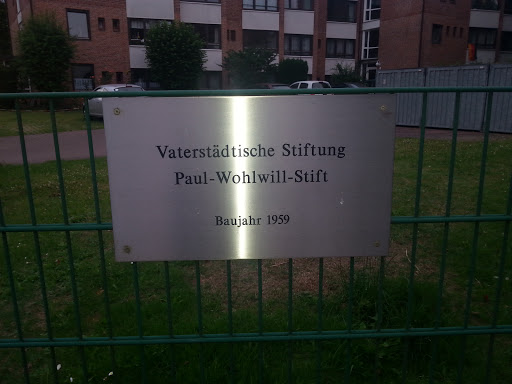 Vaterstädtische Stiftung Paul-Wohlwill-Stift 