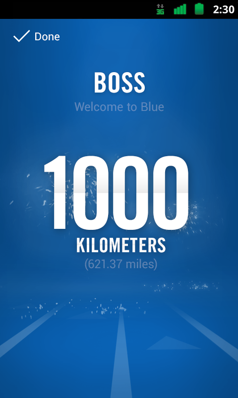 Nike+ Running - screenshot