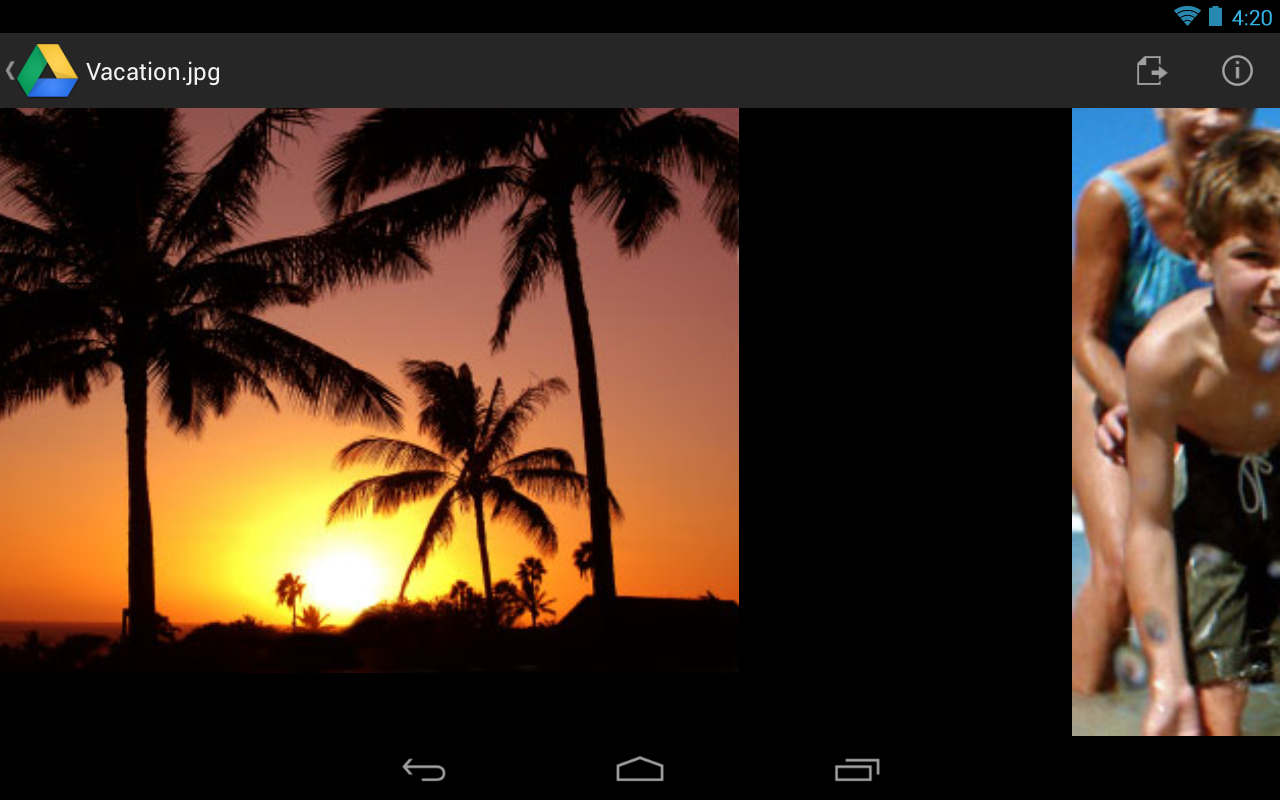 Google Drive - screenshot
