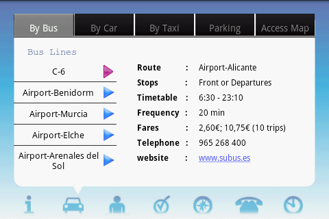 Screenshot 2 Alicante Airport