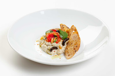 A dish prepared in Celebrity Cruises's Main Restaurant.