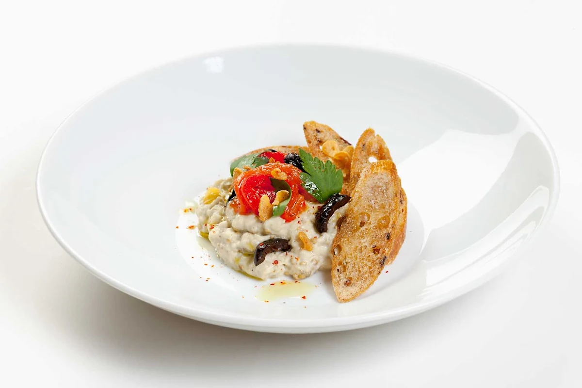 2013_Mar20-A_SPE_CelebrityCruises_7829 - A dish prepared in Celebrity Cruises's Main Restaurant.