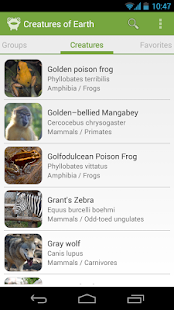 【免費書籍App】Creatures of Earth FREE-APP點子