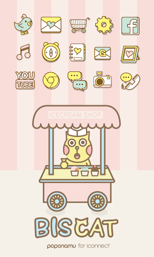 Biscuit icecream icon theme