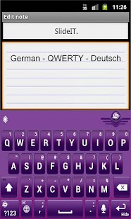 How to install SlideIT German QWERTY Pack patch 3.0 apk for bluestacks