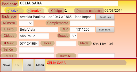 Acupuntura Prática SisAc trial Screenshots 7