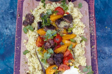 Quick lamb tagine