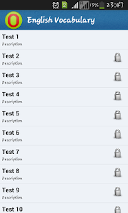 Optimus English Vocab Screenshots 0