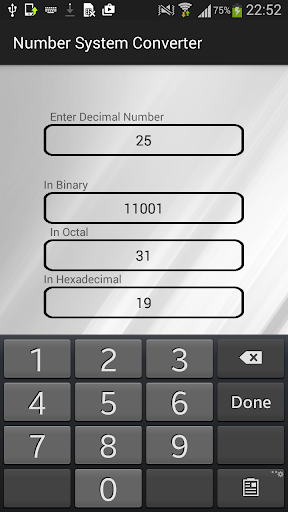 Number system converter