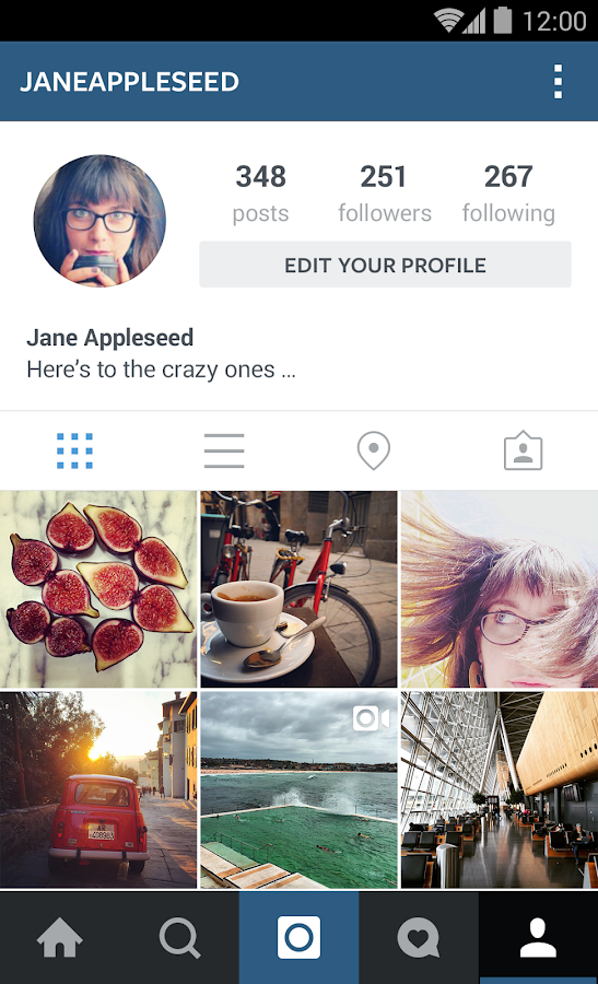 Instagram - screenshot