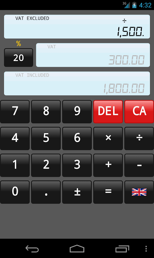 VAT Calculator Android Apps on Google Play