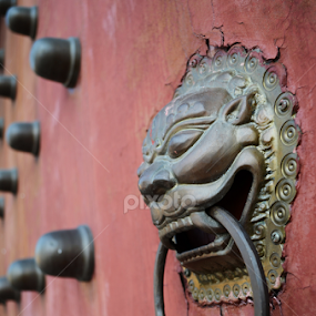 door hander by Woo Yuen Foo - Artistic Objects Antiques