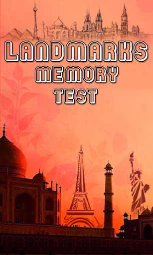 Landmarks Memory Test